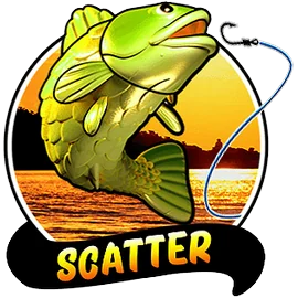 Leaping bass Scatter symbol