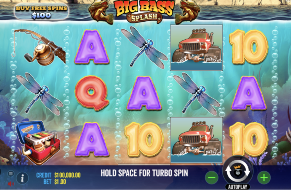 Image of Big Bass Bonanza gameplay